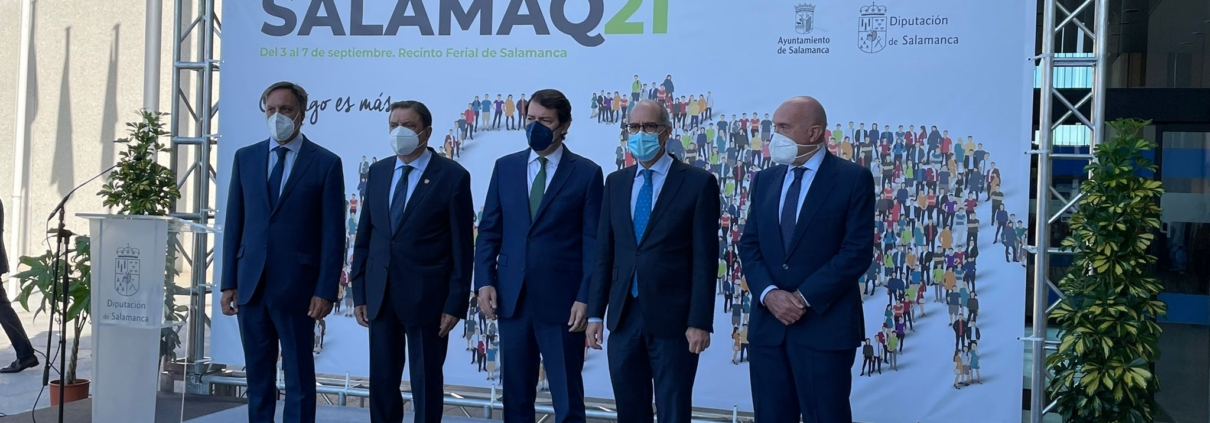 Las autoridades inauguran SALAMAQ21.