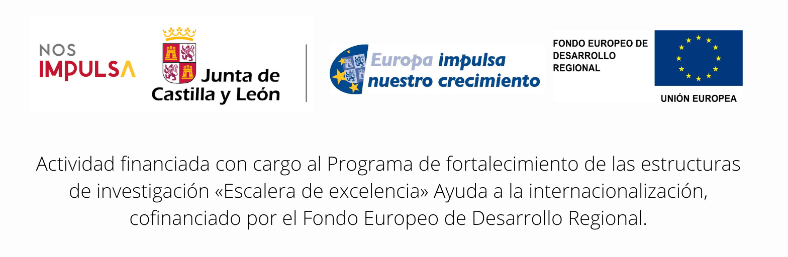 Programa de fortalecimiento de las estructuras de investigación «Escalera de excelencia» Ayuda a la internacionalización, cofinanciado por el Fondo Europeo de Desarrollo Regional.